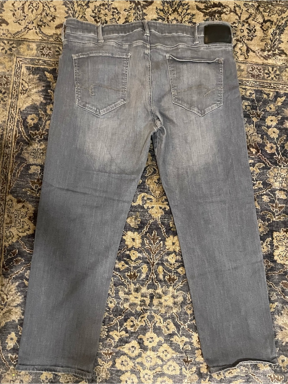 Mavi Men’s Gray Relaxed Straight Jeans - Picture 2 of 8